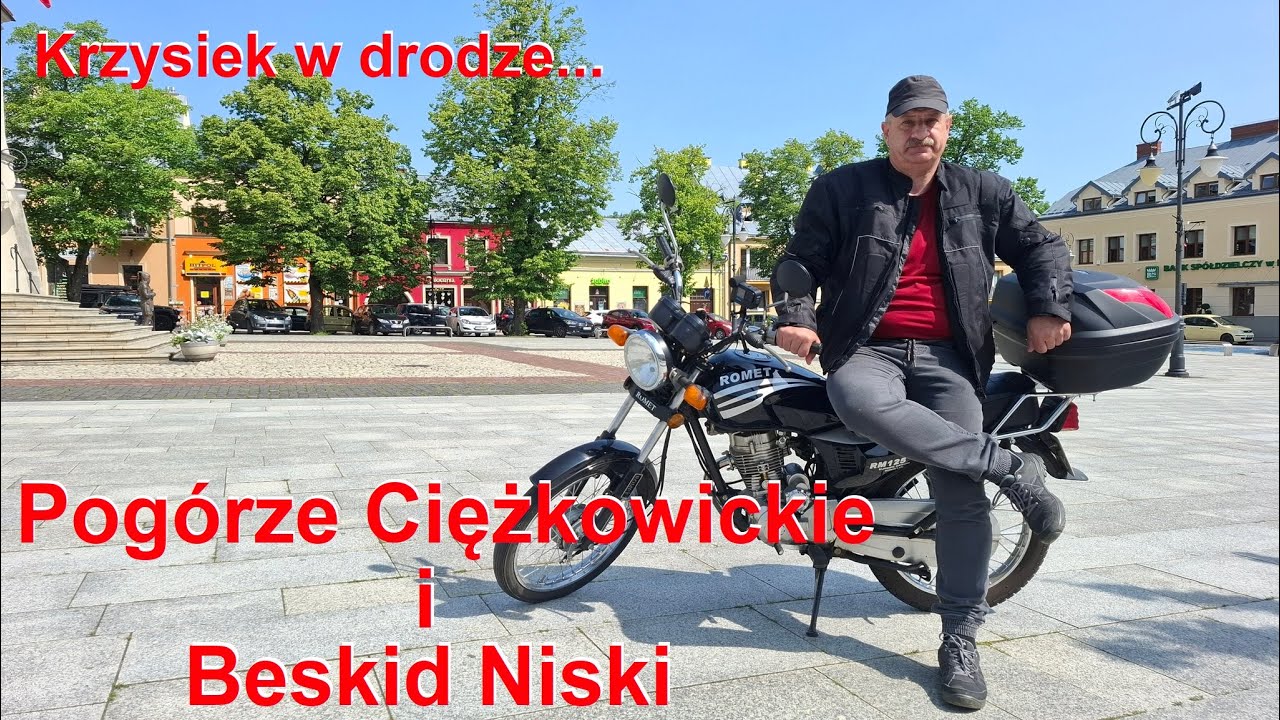 Pogórze Ciężkowickie i Beskid Niski na motocyklu