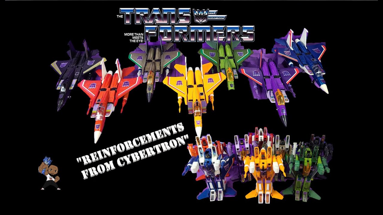 Transformers G1 Decepticons Seekers Jets Custom Toy Review