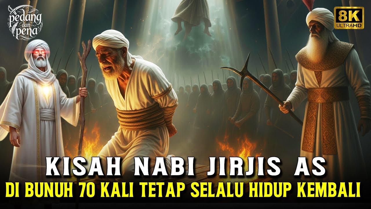 KISAH NABI JIRJIS AS !! NABI YANG DI SIKSA 100 KALI , TAPI TETAP HIDUP KEMBALI