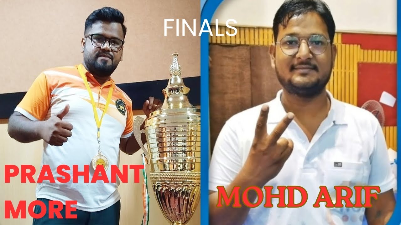 FINALS |SET 1|MOHD ARIF (UP) VS PRASHANT MORE (MUM) BORIVALI CARROM TOURNAMENT  RAMAN CARROM CLUB