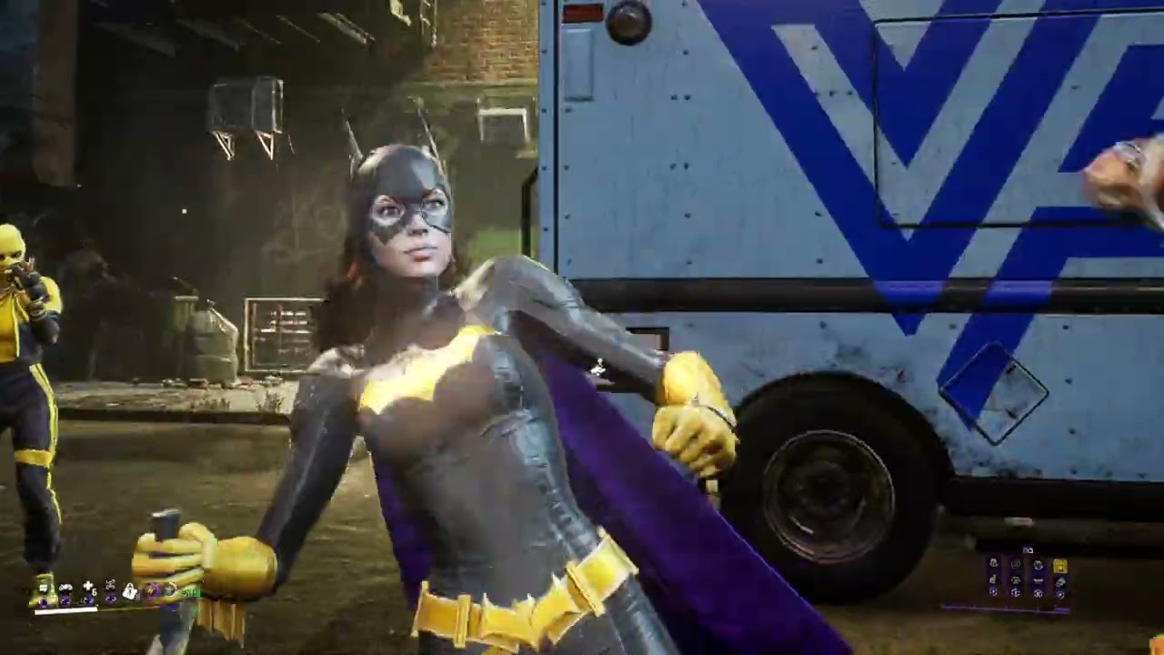 Gotham Knights (ryona) - Batgirl ambushed in a criminal deal (bad end) (second try)
