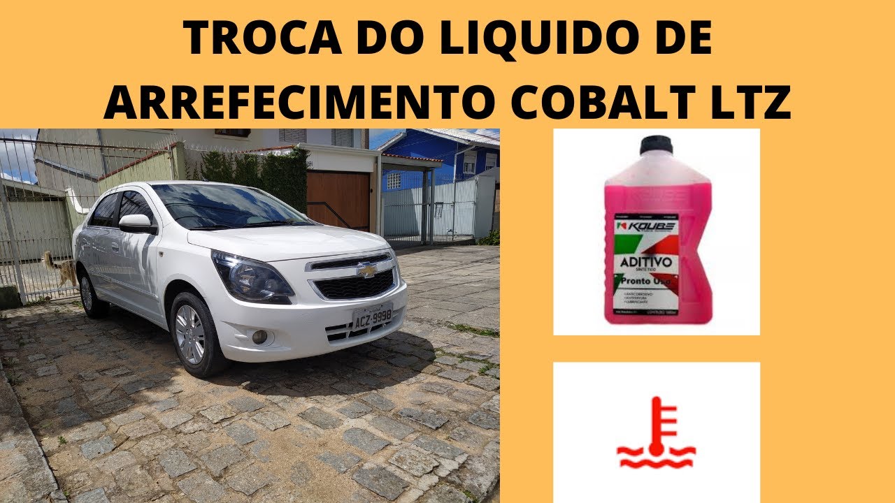 TROCA DO LIQUIDO DE ARREFECIMENTO DO COBALT LTZ