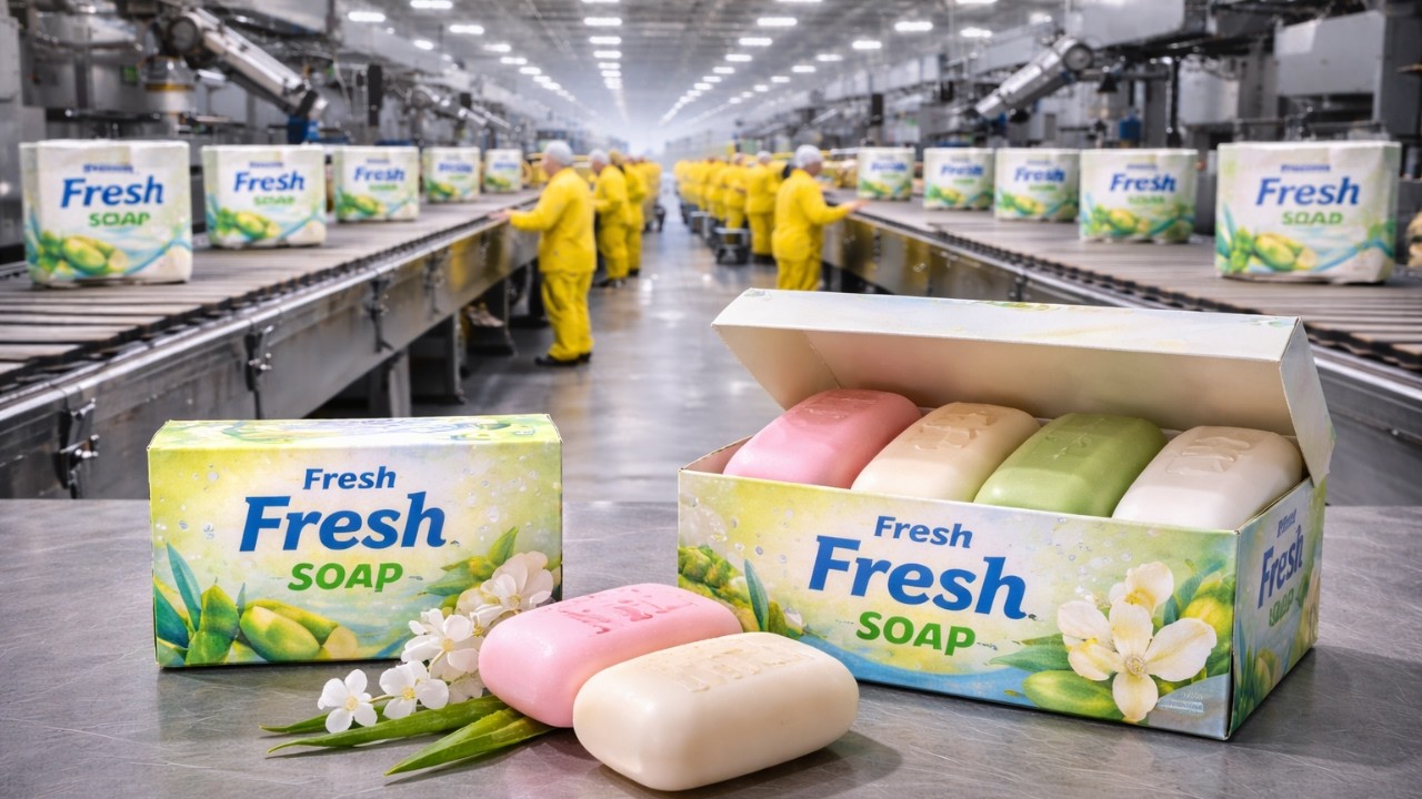 Mass Production Secrets: How Lux Soap is Produced in The USA Factory (Full Process)