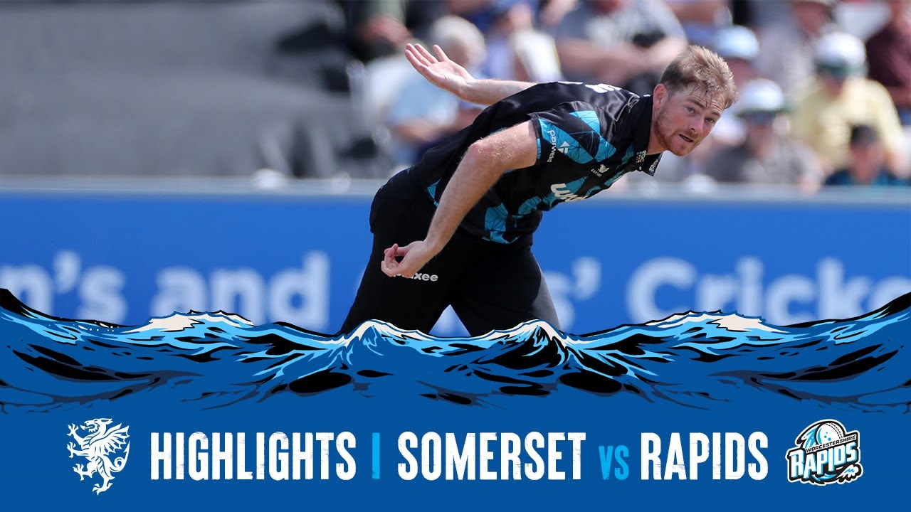Highlights | Somerset vs Worcestershire Rapids