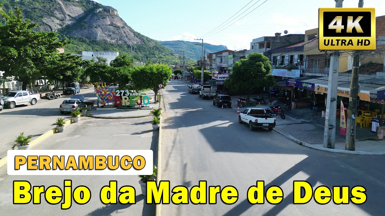 Brejo da Madre de Deus / PE - Imagens em 4k