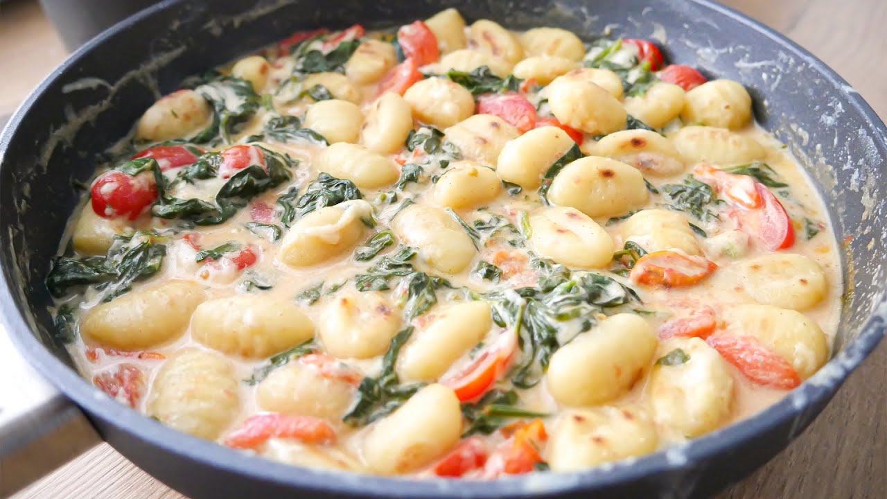 Gnocchi ze szpinakiem