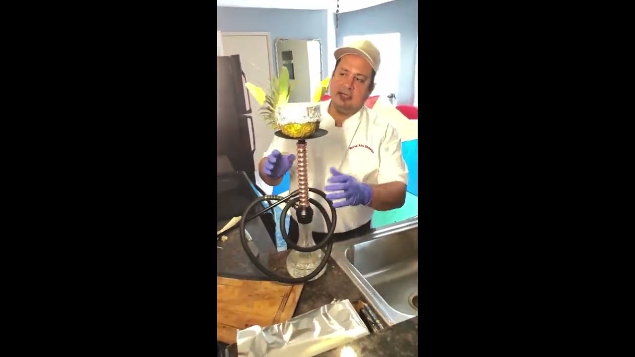 How to make  Pineapple #Hookah Head at home, Hookah Fruit Bowl #ArtHookah, #HookahPineapple #shorts