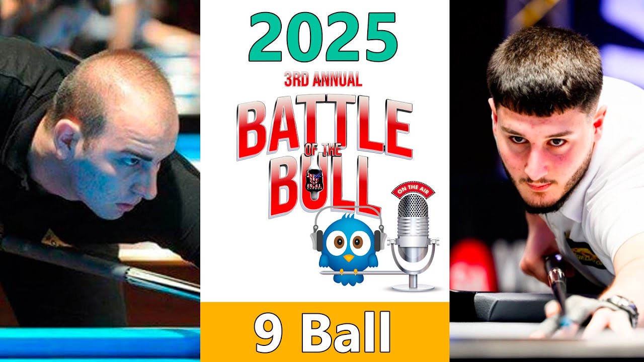 Kledio Kaci vs Cristian Surdea - 9 Ball - 2025 Battle of the Bull