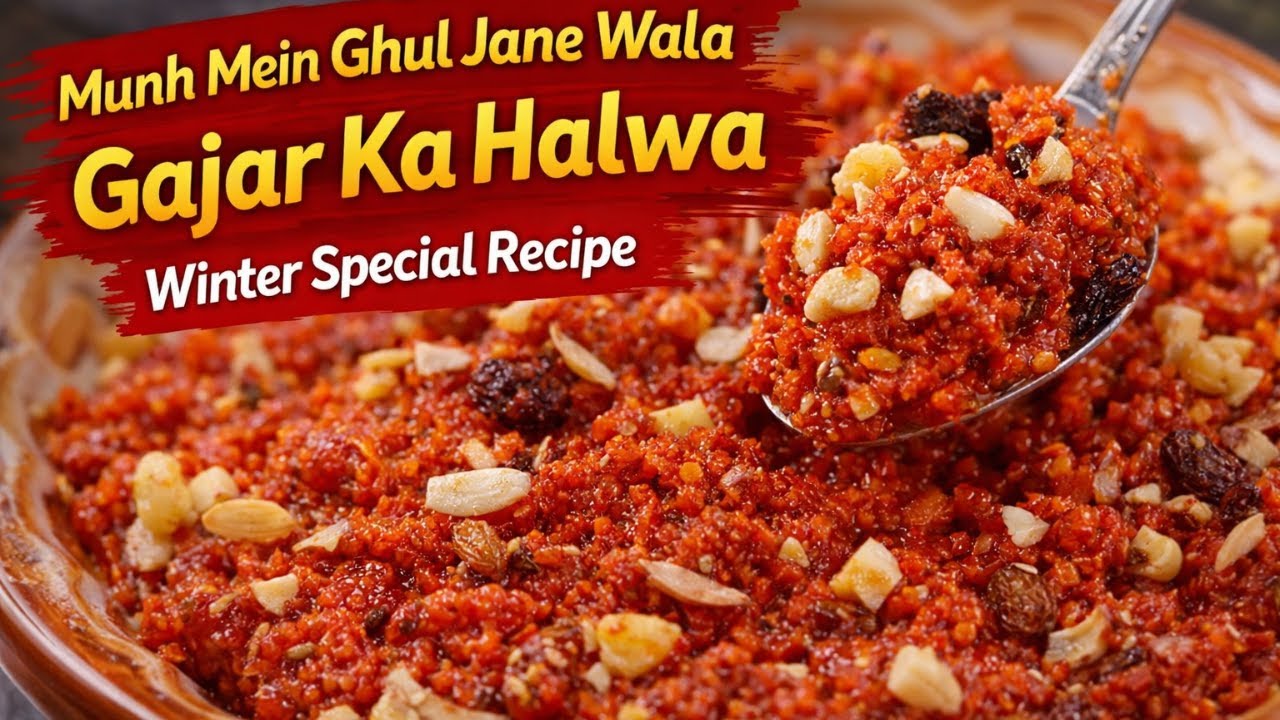 Soft, Juicy & Rich Gajar Ka Halwa  Step by Step Recipe
