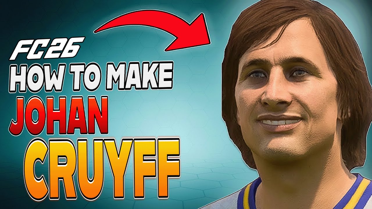 How to Make JOHAN CRUYFF in EA FC 26