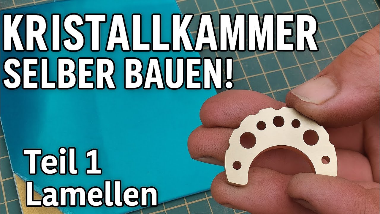 KRISTALLKAMMER selber bauen 🔧✨ Teil 1: Lamellen