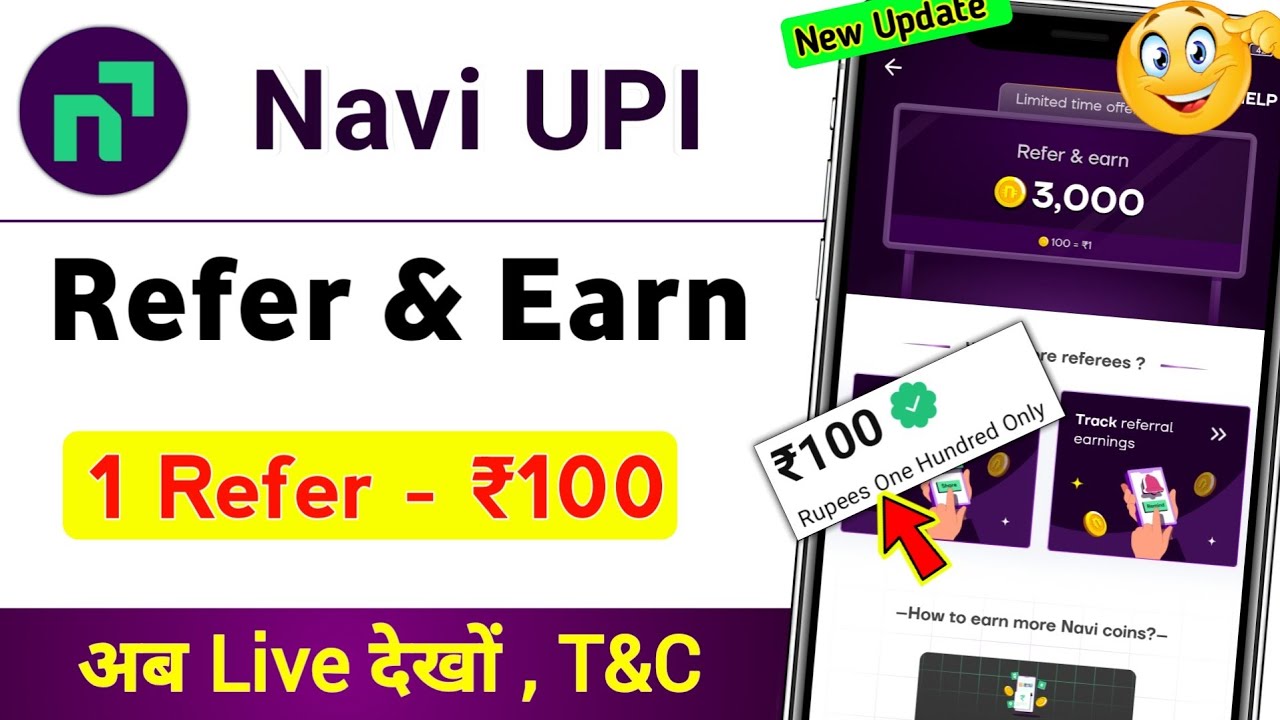 Navi app refer and earn full information / navi app refer and kaise kare