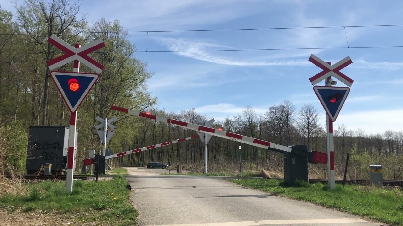 Jernbaneoverskæring mellem Haslev og Tureby