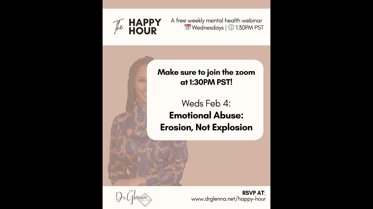 Emotional Abuse: Erosion, Not Explosion