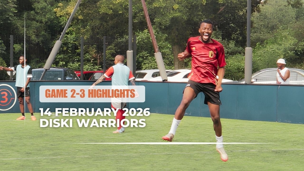 5aside Football Highlights | Diski Warriors Game 2 -3 | Discovery Soccer Park | 14 Feb 26