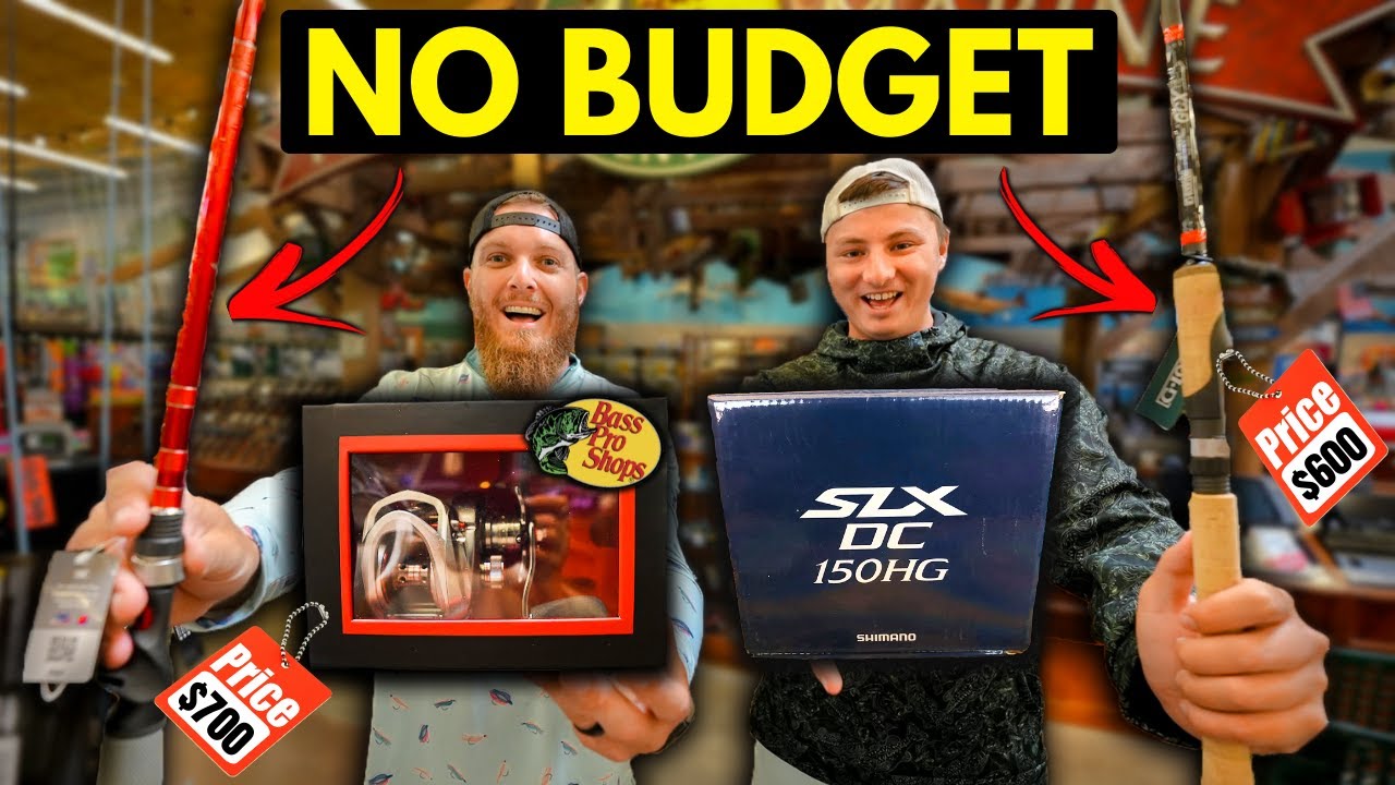 Building the MOST EXPENSIVE Fishing Combos at Bass Pro Shops (1v1 Winner-Take-All CHALLENGE)