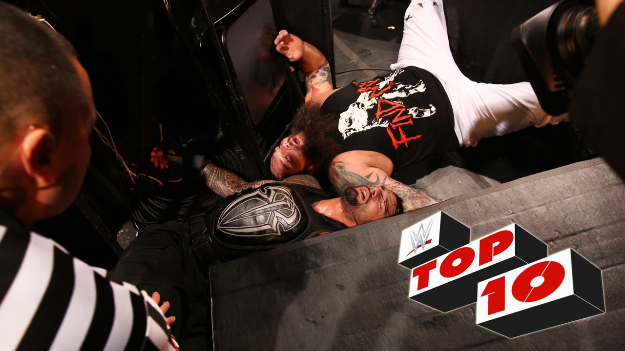 10 лучших моментов Raw: WWE Top 10, 28 сентября 2015 г.
