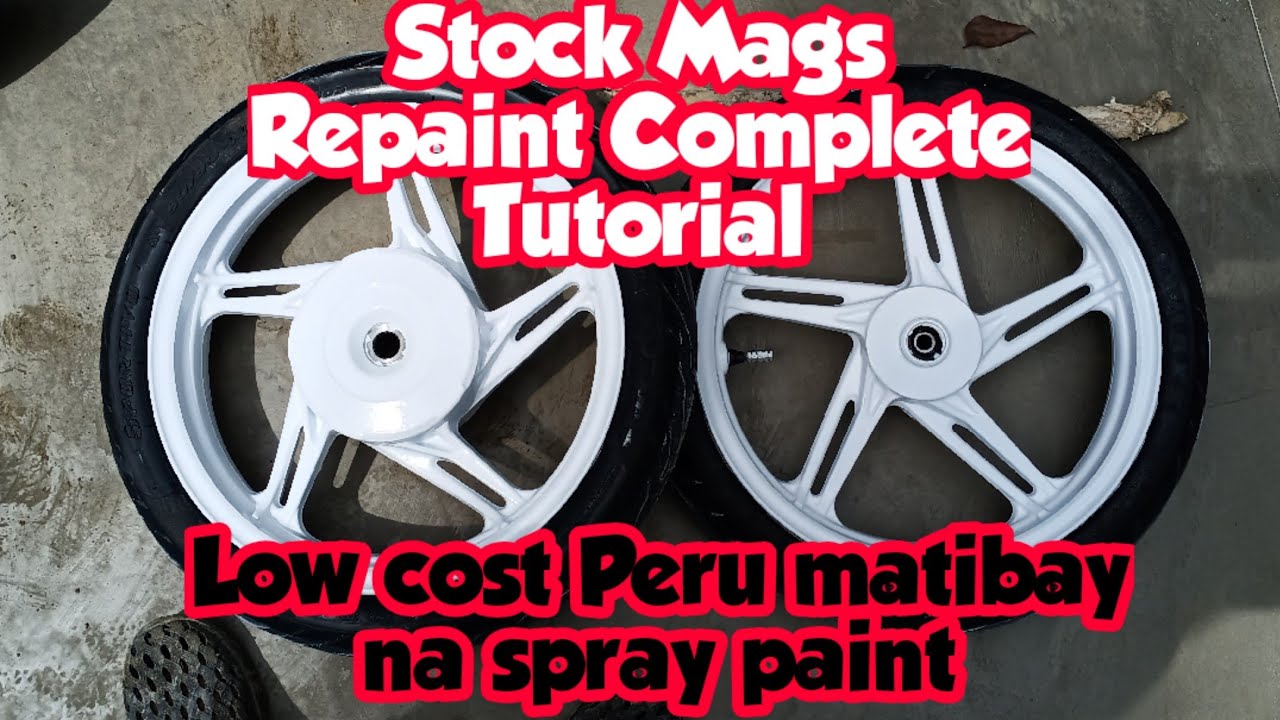 How to repaint stock Mags repaint || Honda beat fi || murang pintura peru  matibay