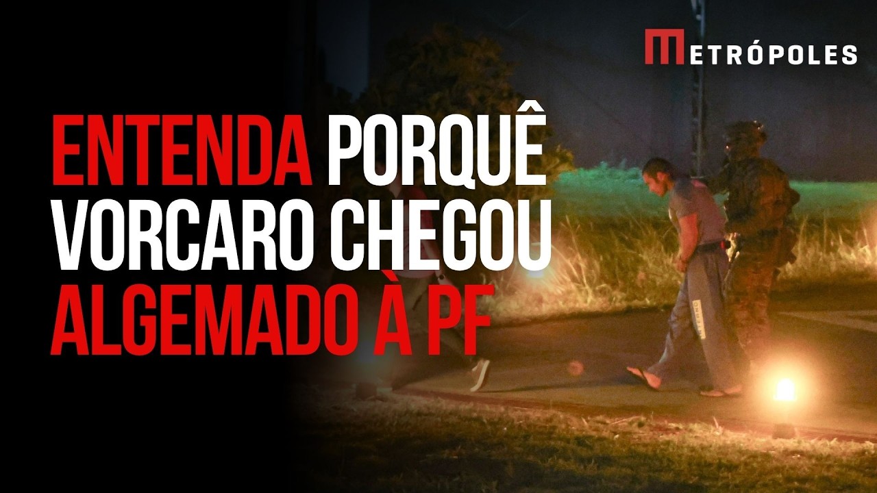 Entenda por que Vorcaro foi transferido algemado