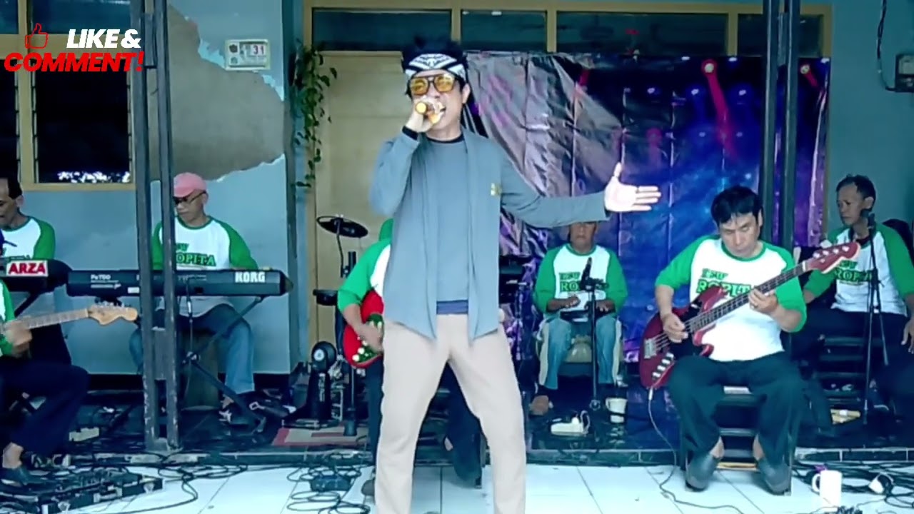 Berlatih cover.Judi Cipt:Rhoma irama voc: Muhid tanujaya