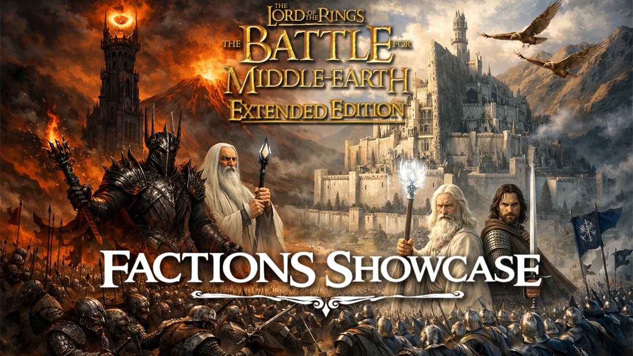 The Battle for Middle Earth | Extended Edition Mod - New Update | All Factions Showcase