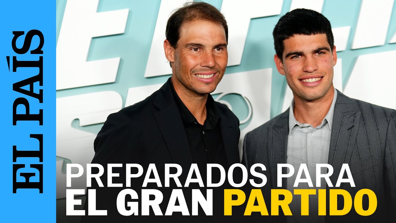 TENIS | Rafa Nadal y Carlos Alcaraz, preparados para el 'Slam de Netflix' en Las vegas | EL PAÍS