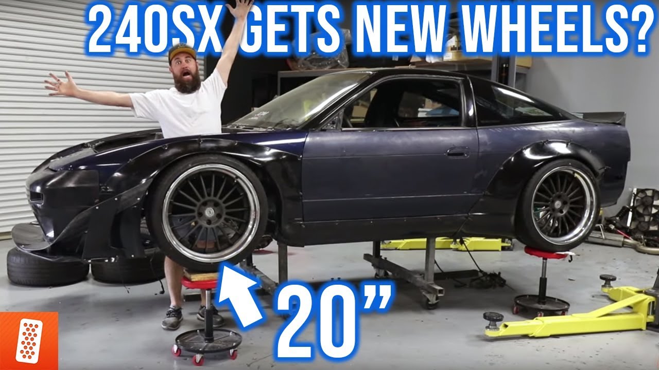 ROCKET BUNNY NISSAN 240SX GETS NEW WHEELS?!