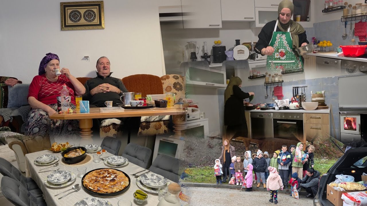 Večera za prijatelje ❤️-a dječica  u Selu se obradovala paketićima