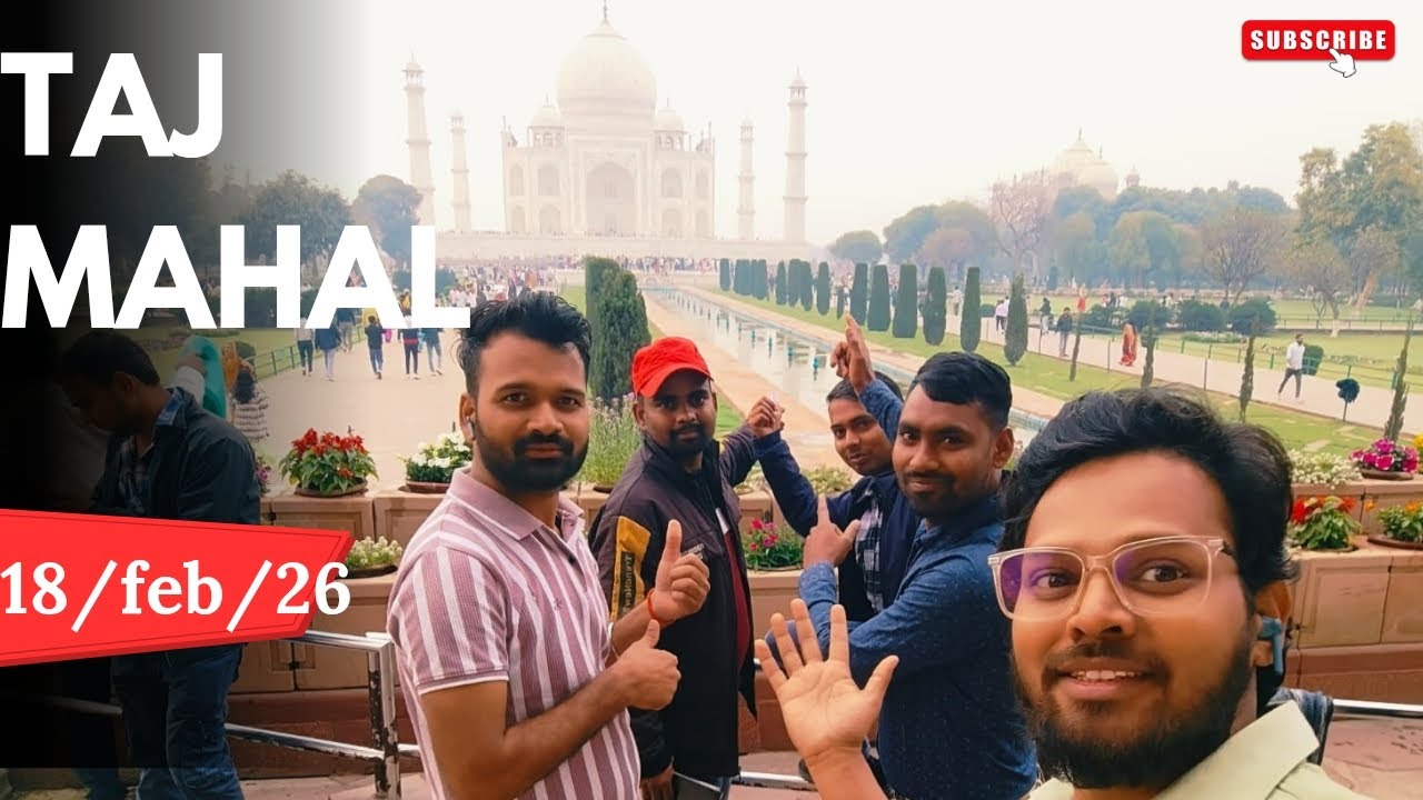 Tajmahal 🤯 Vlog || Agra Tour || Complete Tour😊👍🏻 Part -1st