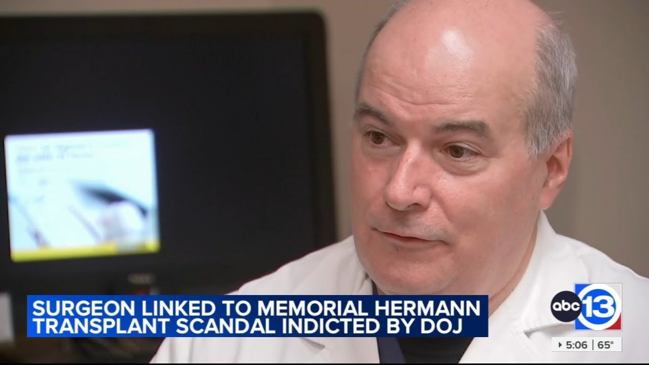 Surgeon indicted by the feds for altering records, making patients ineligible for organs