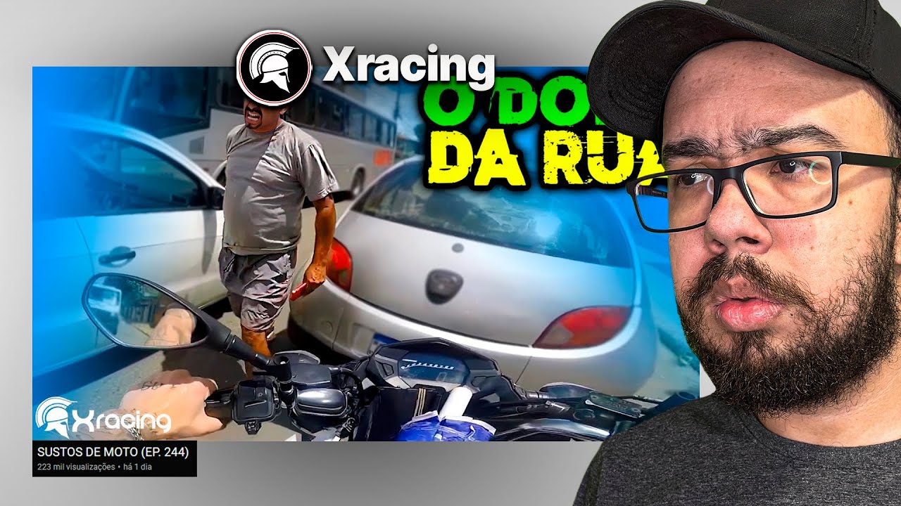 SUSTOS DE MOTO (EP. 244) - REACT XRACING