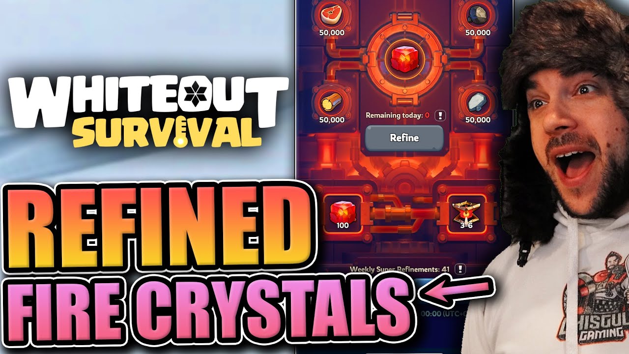 Strategy for Refined Fire Crystals [prepare for FC8 unlock] Whiteout survival
