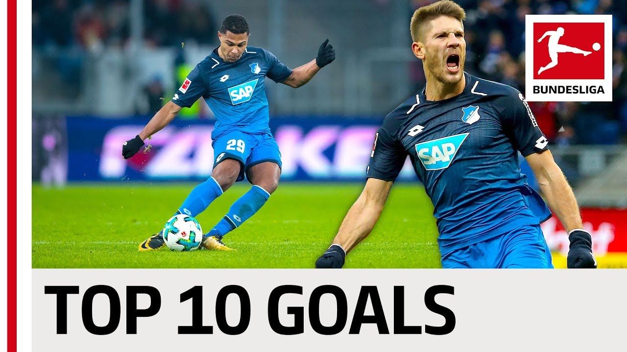 Top 10 Hoffenheim Goals 2017/18 - Gnabry, Kramaric & More