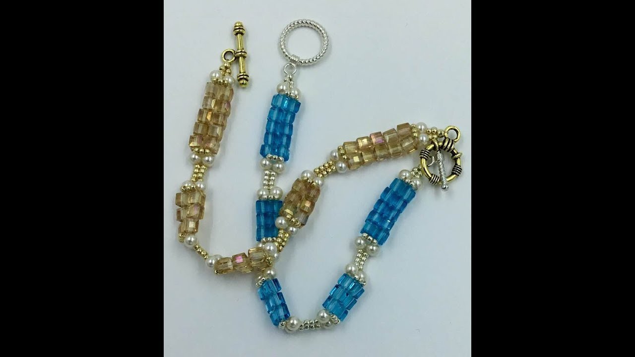 Crystal Station Bracelet Tutorial