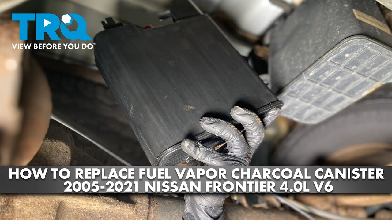 Как заменить угольный фильтр для паров топлива на Nissan Frontier 4.0L V6 2005-2021 гг.