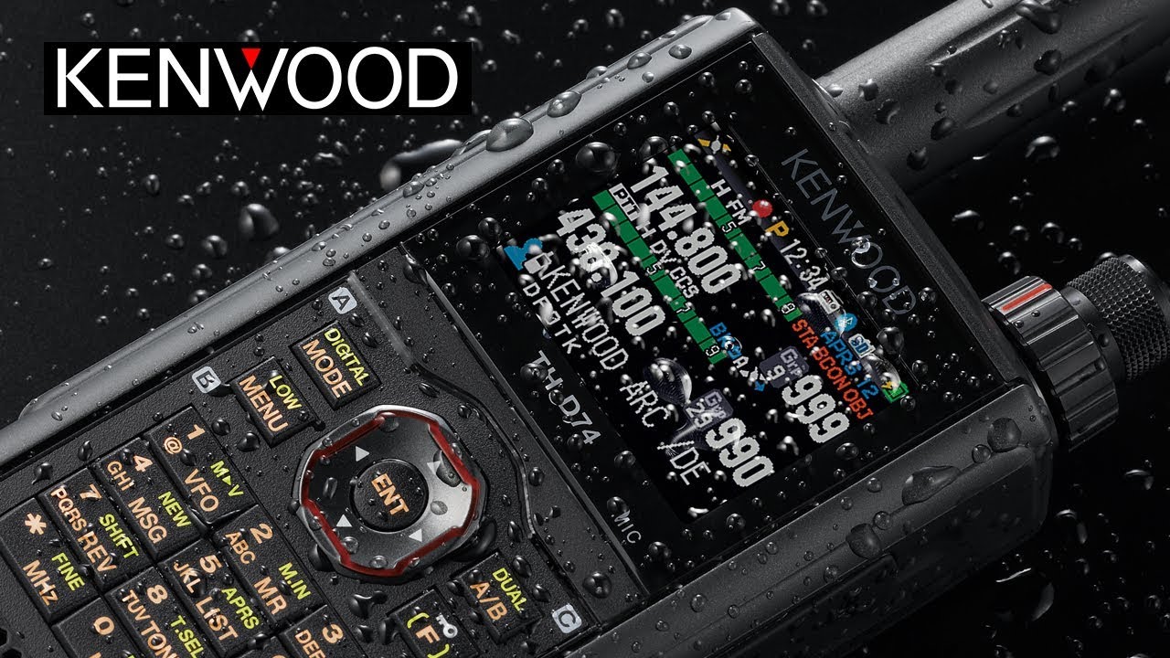 TH-D74 VHF/UHF Dual Band Handheld with GPS Webinar | Kenwood HAM Radio