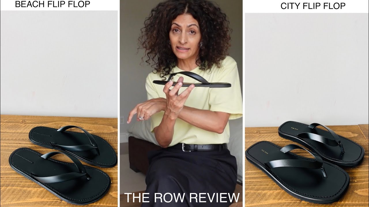 THE ROW CITY VS BEACH FLIP-FLOPS REVIEW