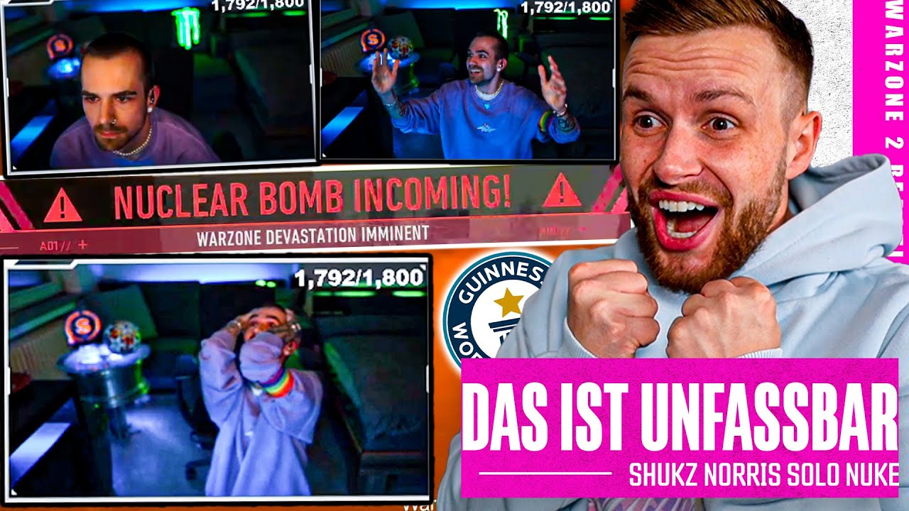 ERSTE SOLO NUKE WELTWEIT GEZÜNDET | ShuKz schreibt COD GESCHICHTE | Worlds First Solo Nuke Warzone 2