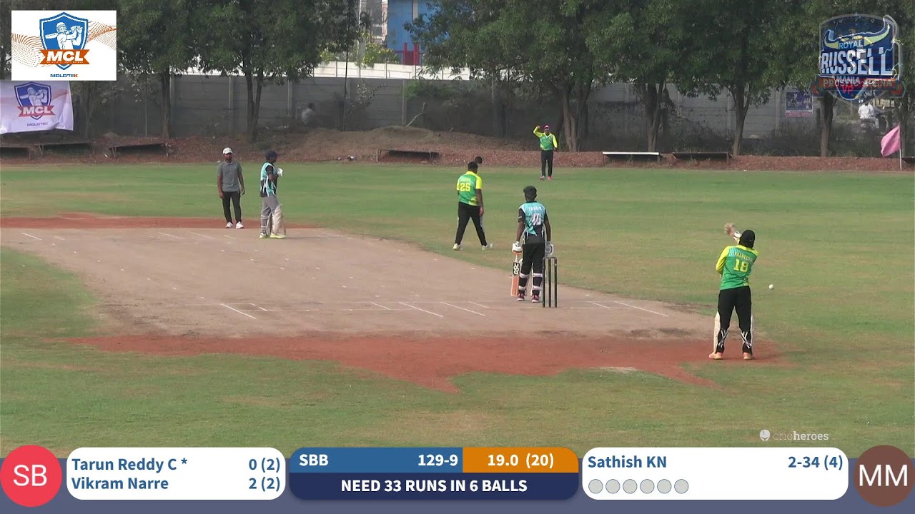 MCL 2026 - AM Crickrt Ground MISC / MARVELS vs SDS2 BATTLE BULLS