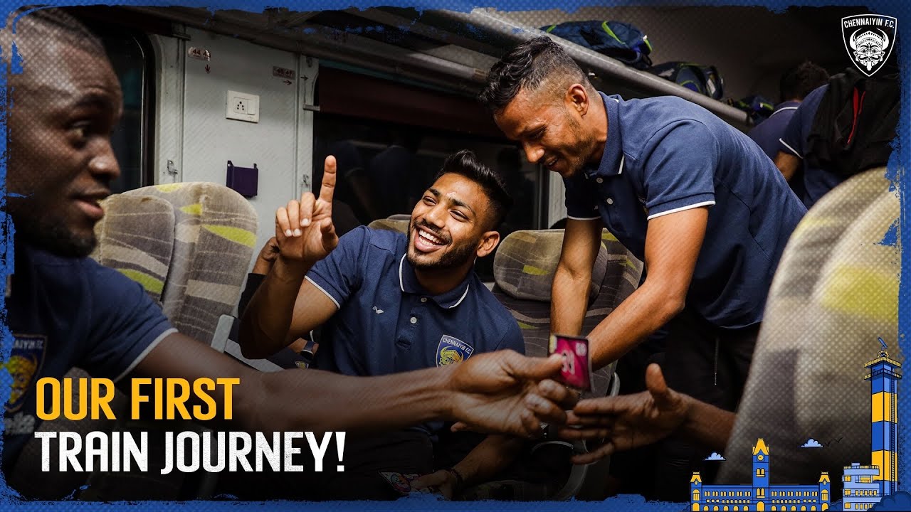 Chennaiyin Rail Payanam 🚂 | Machans on the Move | Season 9 | Chennaiyin FC
