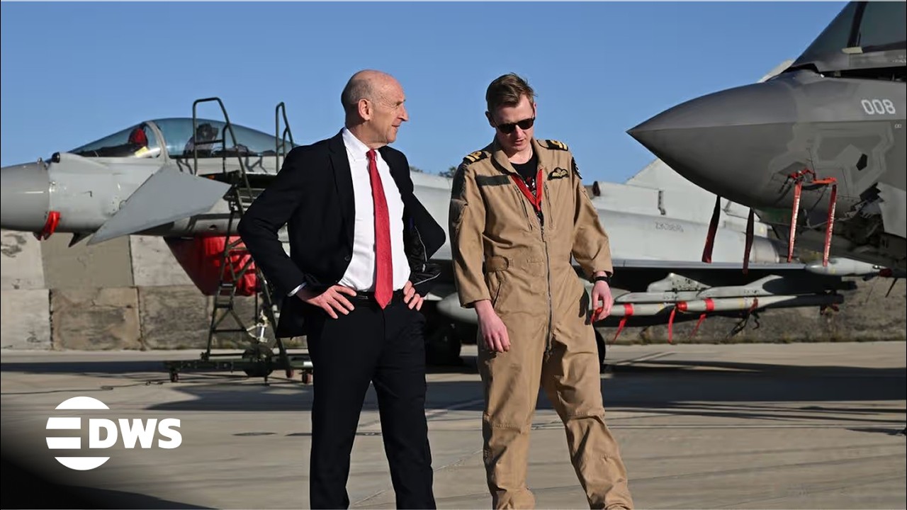 WATCH: RAF Akrotiri on Alert as UK Defence Secretary John Healey Visits Cyprus Military Base | AC15