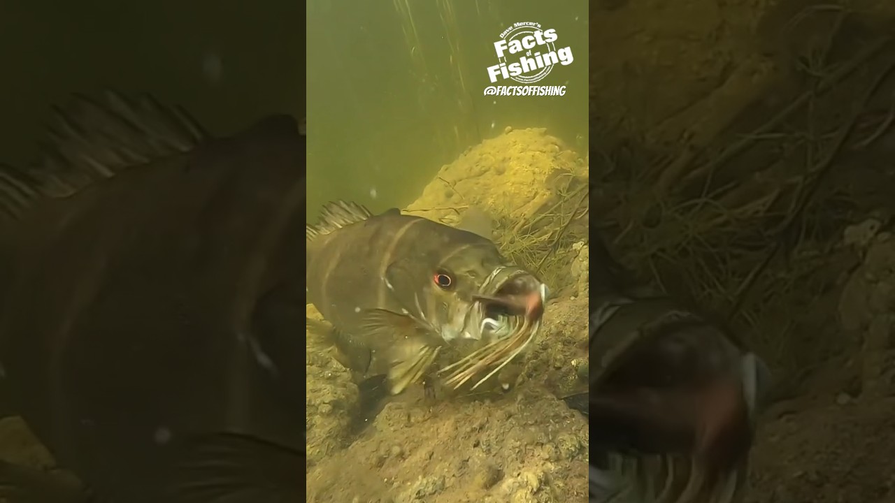 Smallmouth Bass Jig Bite #shorts