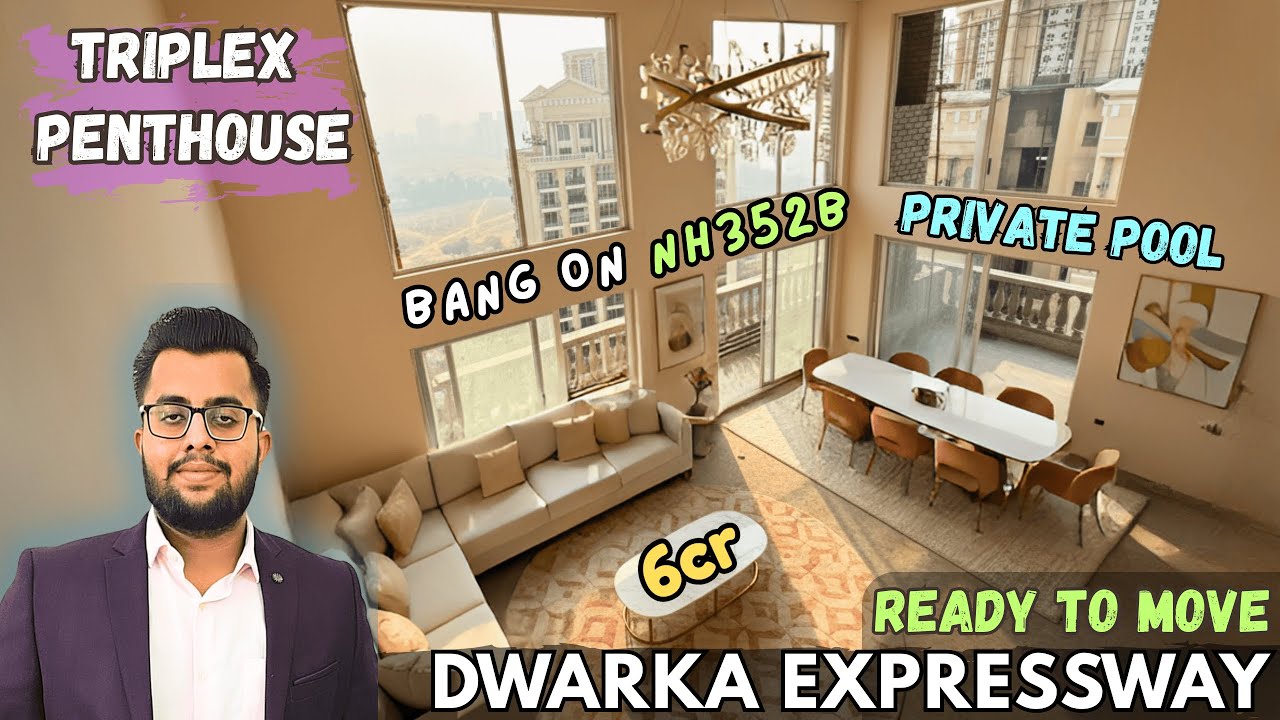 Triplex Penthouse at ATS Marigold | A Private Mansion at Sec 89A Dwarka Expressway Gurgaon | #NH352B