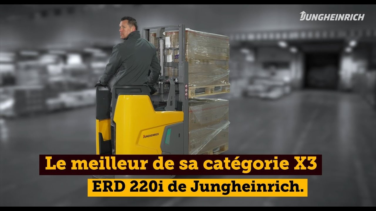 Gerbeur électrique double-charge Jungheinrich ERD 220i