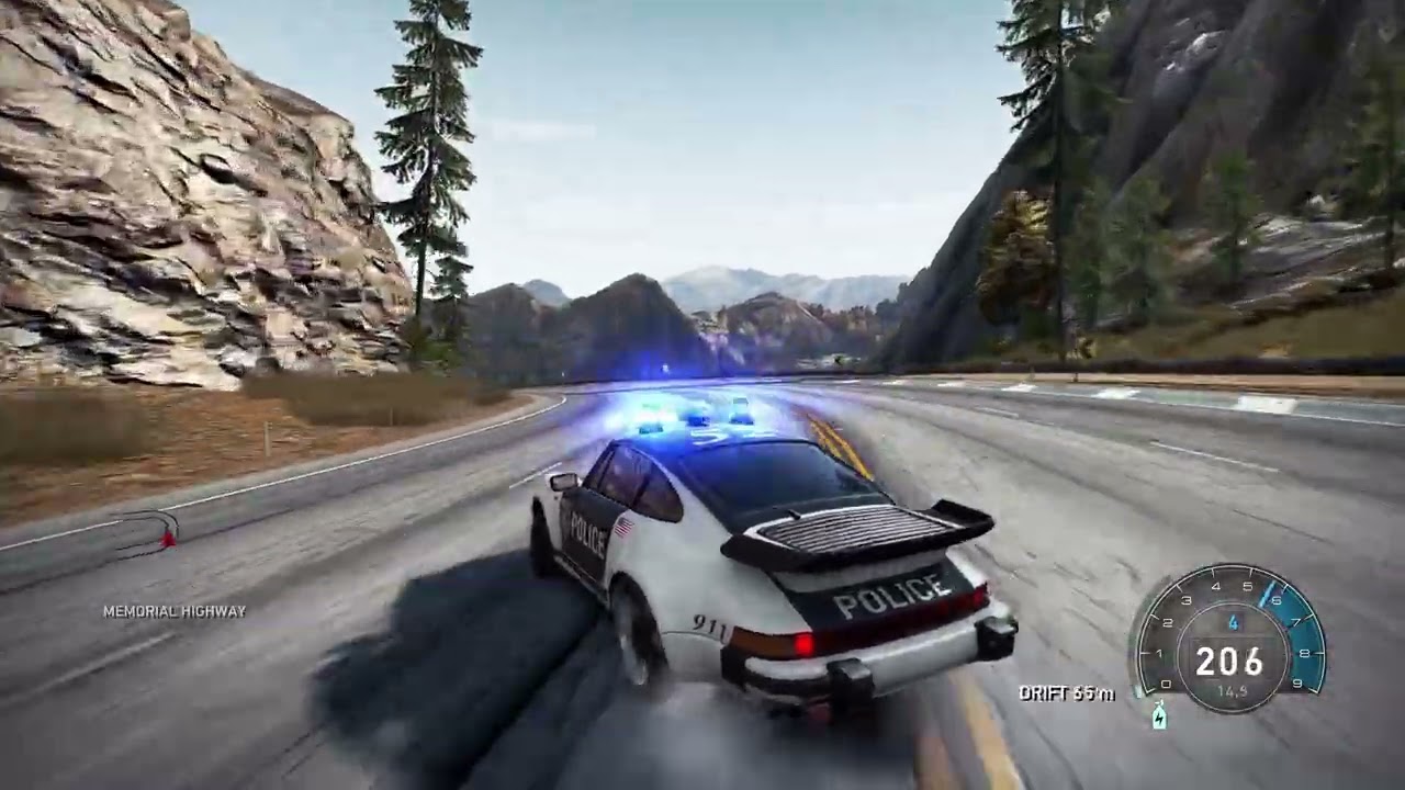 Porsche 911 Turbo (police version)