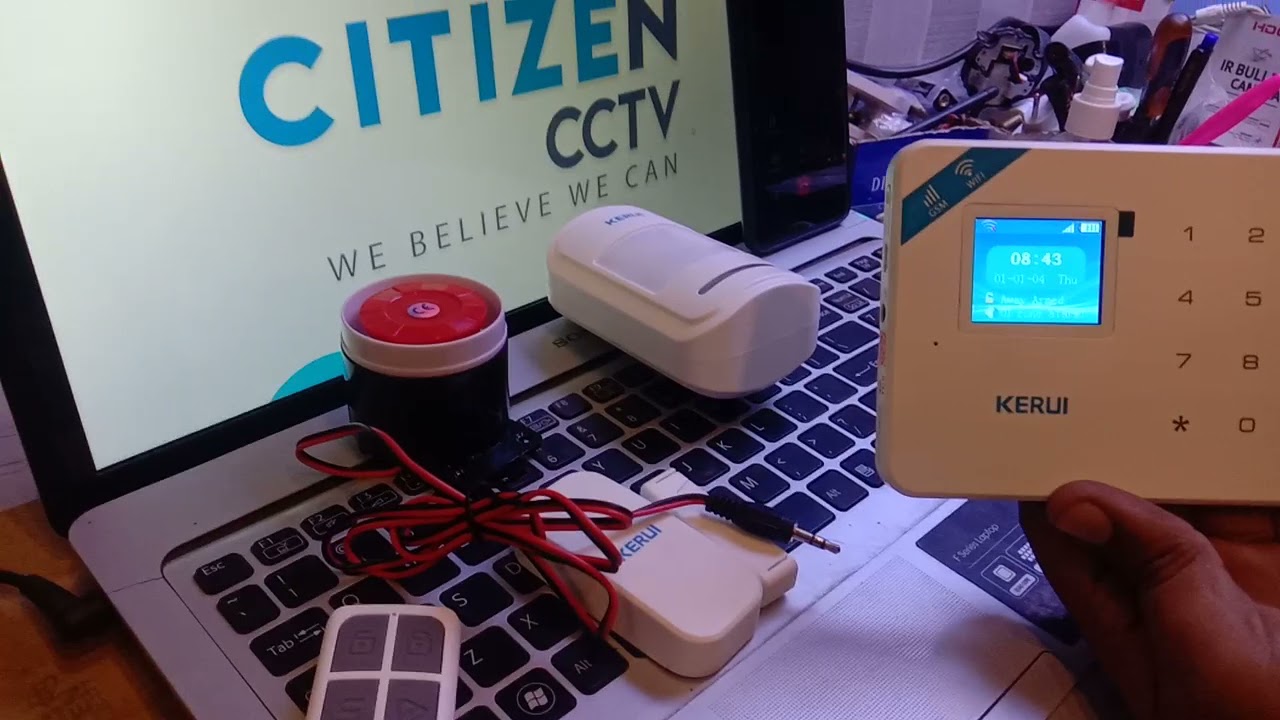gsm and wifi alarm system