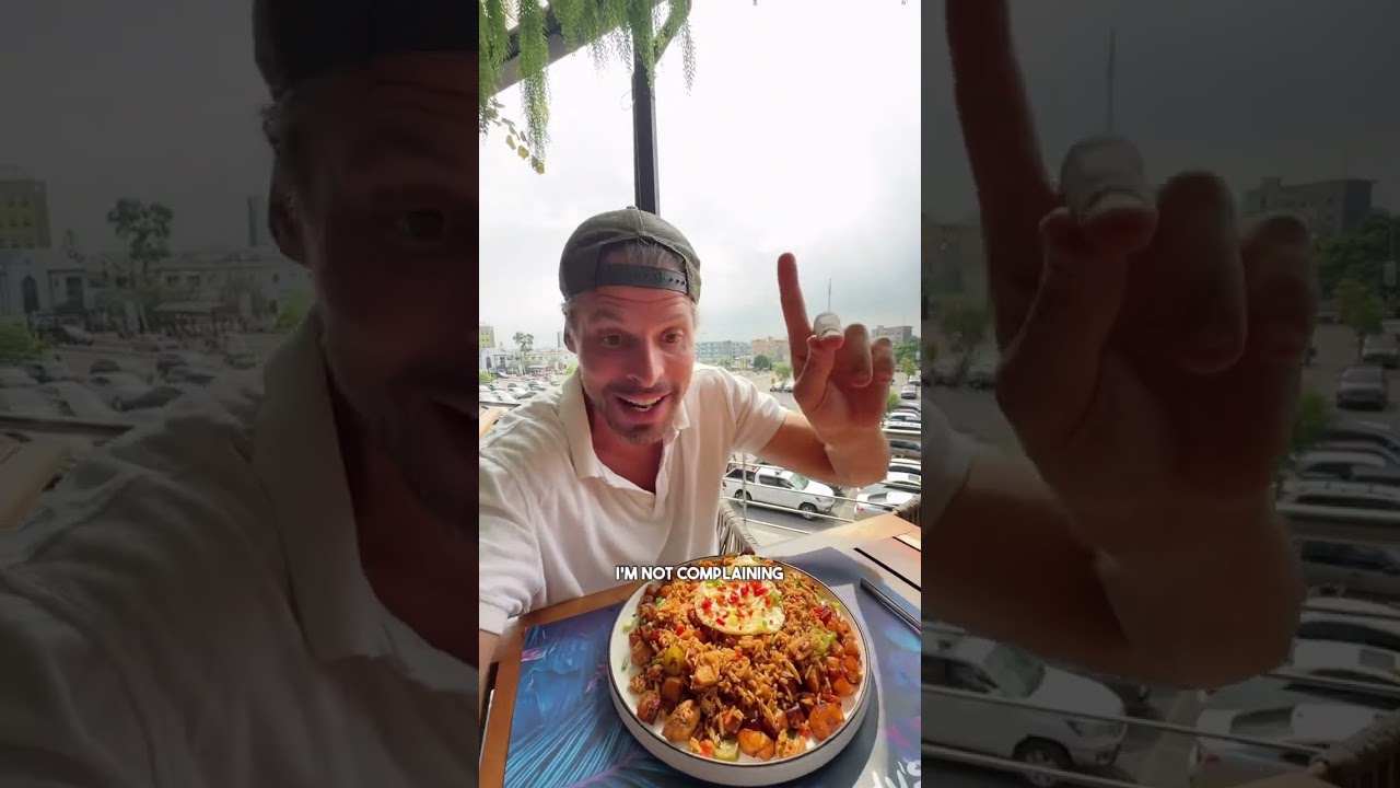 US$12 ( ₦15,000) for this Nasi Goreng in Lagos, Nigeria caught me by surprise&hellip; 😳Yes, it was