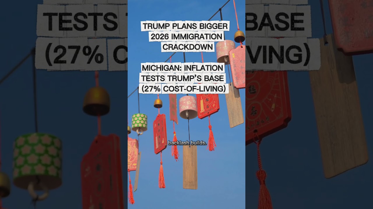 “Trump: bigger 2026 immigration push, Michigan inflation strain, Venezuela vessel intercepted.”
