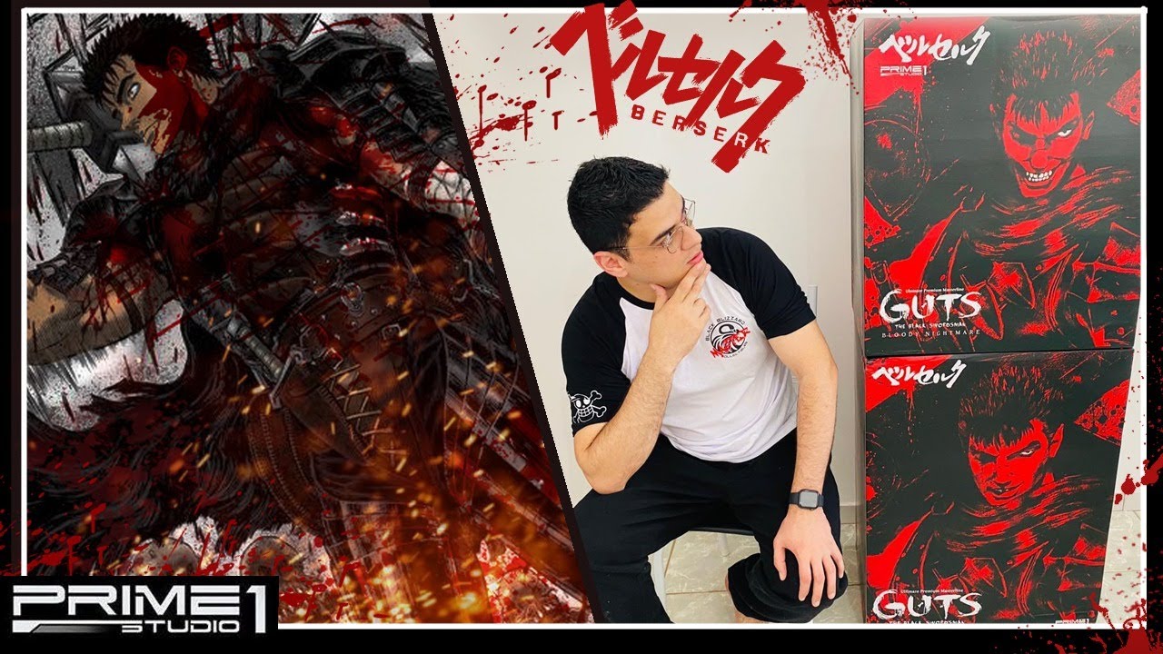 Unboxing Guts Bloody Nightmare Version Prime 1 Studio - Berserk -  #19