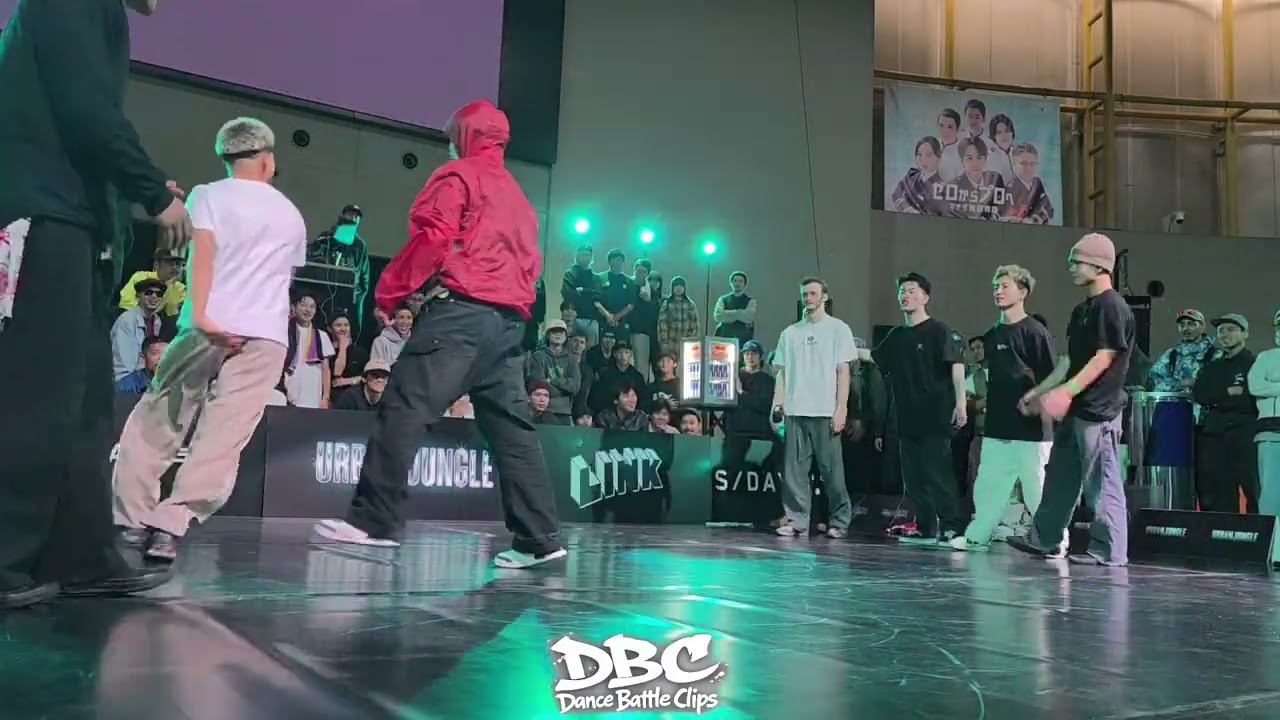Stylez Thesis vs もずくるー+Jet Leg | URBAN JUNGLE 2026 4vs4 #breaking #battle #bboy #crewbattle